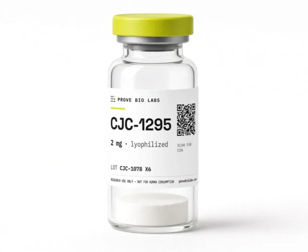 CJC-1295 - 2mg lyophilized research peptide vial